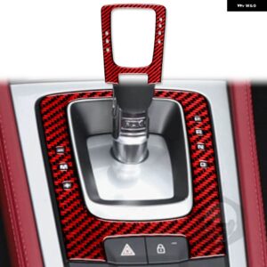 ポルシェ ボクスターケイマン 718 982 2016-2022 ギアパネル ステッカー カーボン インテリア カー - red