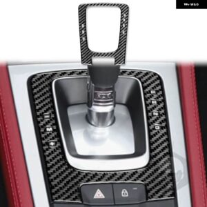 ポルシェ ボクスターケイマン 718 982 2016-2022 ギアパネル ステッカー カーボン インテリア カー - black