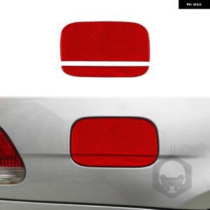 BMW 7シリーズ E65 E66 37469 カーボン外装燃料タンクキャップトリム ステッカー - fuel tank cap red