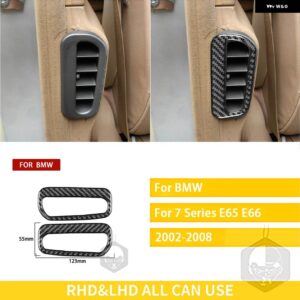 BMW 7シリーズ E65 E66 37469 カーボン インテリア ドアエア アウトレット トリム ステッカー セット - 31