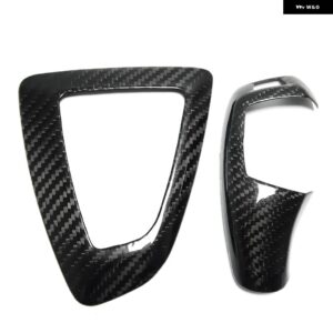 BMW カーボン F20 F22 F23 F30 F10 F34 GT F32 F33 F34 X5 F15 X6 F16 X3 F25 X4 コンソール ギアノブ シフトパネルカバー トリム - a　rhd