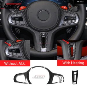 BMW G30 G32 G42 G14 G01 G02 G05 G06 G07 G20 G22 G26 F90 F98 X3M ステアリング ホイールカバー ボタン フレームトリム ステッカー 装飾 - type　e