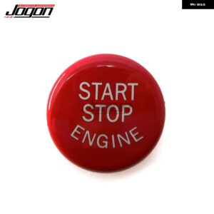 BMW ステアリング ホイールボタン カバー スタートストップ M スイッチ 1 3シリーズ E81 E82 E87 E88 2004-2011 E90 E92 E93 M1 M3 2007-2013 - Red Start Button