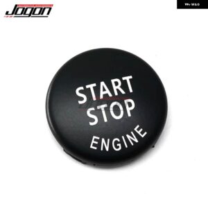 BMW ステアリング ホイールボタン カバー スタートストップ M スイッチ 1 3シリーズ E81 E82 E87 E88 2004-2011 E90 E92 E93 M1 M3 2007-2013 - Black Start Button