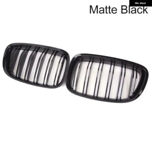 BMW PULLECO 5シリーズ GT F07 520 528 530 535 550 車フロントグリル バンパー フードキドニーグリル レーシング グリル 10-16 - Matte　Black