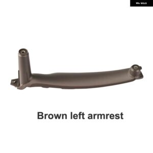 BMW アームレスト 車左フロント運転席 LHD インテリア ドアハンドル インナーパネルプルトリムカバー E70 E71 X5 X6 2007-2014 - Brown left armrest