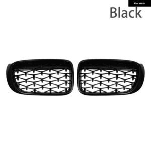 BMW PULLECO ダイヤモンドフロントバンパー グリル レーシング グリル キドニーグリル X3 X4 F25 F26 2014-2017 - black