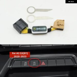 アウディ 自動ストップスターター エンジン 制御オフ近いデバイスセンサー プラグ ケーブル A1 8X Q2 Q3 A3 S3 A4 S4 RS4 Q5 A5 A7 Q7 A8 - For A3 S3(8Y) 20-23