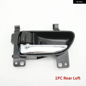 スバル 内側 ドアハンドル 左/右 フォレスター SH 2008-2012 インプレッサ WRX STI 08-14 アウトバックレガシィ XV - Rear Left