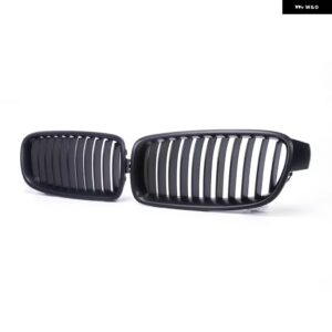 BMW ペア グロスブラック /M スタイルカースタイリング フロントキドニーグリル レーシング グリル 3シリーズ F30 F31 F35 2012-2018 - 1　Line　Matte　Black