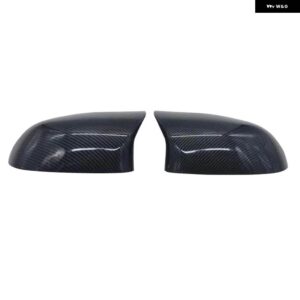 BMW X3 X4 X5 X6 F25 F26 F15 F16 リアビューサイドミラー カバー バックミラー キャップカーボンオート グロスブラック 14-18 - Carbon　fiber