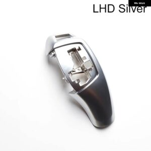 BMW LHD RHD ギアシフトレバーノブ カバー交換 F30 F35 F10 F15 F20 F32 F06 F12 F22 F02 F34 F07 F25 F26 F15 F16 - LHD-Silver