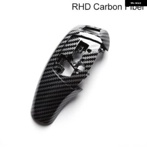 BMW LHD RHD ギアシフトレバーノブ カバー交換 F30 F35 F10 F15 F20 F32 F06 F12 F22 F02 F34 F07 F25 F26 F15 F16 - RHD-Carbon Fiber