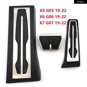 BMW ペダル E70 E71 F25 F26 F10 F20 F30 F22 F02 F15 F16 G20 G30 X3 X4 X5 X6 3 4 5 7シリーズ LHD ガス ブレーキ フットレスト ペダル - g05　g06　x5　x6　3pcs