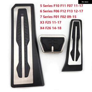BMW ペダル E70 E71 F25 F26 F10 F20 F30 F22 F02 F15 F16 G20 G30 X3 X4 X5 X6 3 4 5 7シリーズ LHD ガス ブレーキ フットレスト ペダル - f10　f06　f02　f25　3pcs