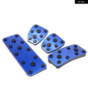 スバル アルミ ペダル パッド カバー MT アウトバックフォレスター 2006-15 - 2018 カースタイリング - MT 4pcs