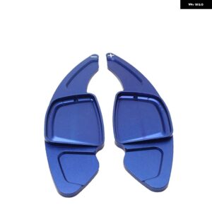 アウディ A3 8Y A4 A5 2020 2021交換ステアリング ホイール DSG シフトパドル と延長 2ピース カースタイリング - Blue