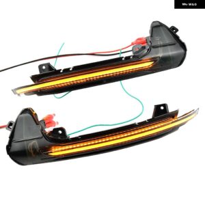 アウディ A6 C7 C7.5 4 グラム S6 LED ダイナミック ウィンカー ライトサイドウイングバックミラー ウインカー インジケータ ー - Yellow