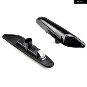 BMW 流水ウインカー LED ダイナミック ウィンカー ライト E60 E61 E90 E91 E81 E83 E84 E88 E92 サイドマーカー点滅 インジケータ ー - Black Pin Type