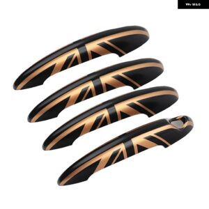 BMW 黒旗 ドアハンドル カバー ミニクーパー S JCW R50 R52 R53 R55 R56 R57 R58 R59 R60 R61 スタイリング - R60　Handle　Covers　D