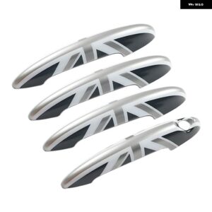 BMW 黒旗 ドアハンドル カバー ミニクーパー S JCW R50 R52 R53 R55 R56 R57 R58 R59 R60 R61 スタイリング - R60　Handle　Covers　E