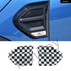 BMW グレーユニオンジャックサイドプレートフェンダー ステッカー デカール カバー ミニクーパーカントリーマン F60 外装 装飾 スタイリング - checker, For　F60　Cooper