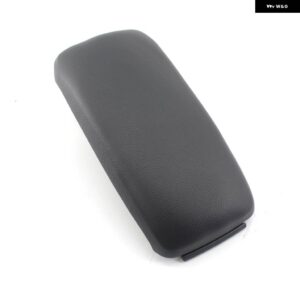 アウディ A3 8P アームレスト カバー PU レザーラッチ蓋センターコンソール アームレスト 交換自動 2003-2010 2011 2012 - black