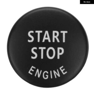 BMW エンジン スタートストップスイッチ ボタン 1/3/5シリーズ E87 E90/E91/E92/E93 E60 X1 E84 X3 E83 X5 E70 X6 E71 Z4 用カバー - black
