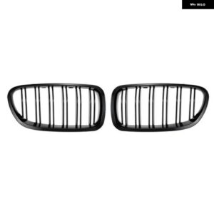 BMW グロスフロントグリル ワイドキドニーグリル 5シリーズ F10 F11 520D 530D 540I 528I 535I M5 フロントバンパー グリル - Gloss　Black