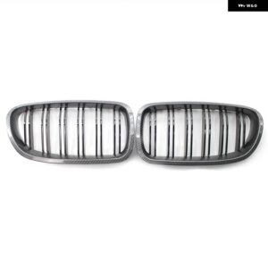 BMW グロスフロントグリル ワイドキドニーグリル 5シリーズ F10 F11 520D 530D 540I 528I 535I M5 フロントバンパー グリル - Carbon　fiber