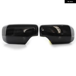BMW カーボン明黒サイドバックミラー カバー キャップ 3 5 E39 E46 525I 528I 530I 540I 323I 330I 328I - black