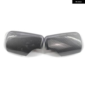 BMW カーボン明黒サイドバックミラー カバー キャップ 3 5 E39 E46 525I 528I 530I 540I 323I 330I 328I - Carbon　fiber