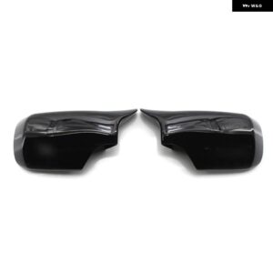 BMW カーボン明黒サイドバックミラー カバー キャップ 3 5 E39 E46 525I 528I 530I 540I 323I 330I 328I - black3