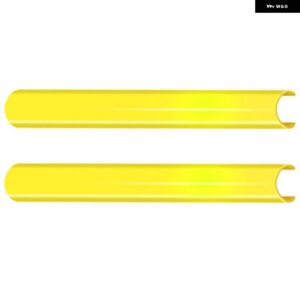BMW フロントグリル トリムストリップカバー フレーム ステッカー E60 E61 - Yellow