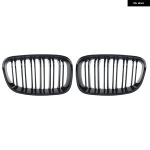 BMW RICOY グロスブラック 2011 - 2014 F20 F21 118I 120I 140I 2 ハッチバックスポーツキドニーグリル - Gloss Black