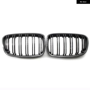 BMW RICOY グロスブラック 2011 - 2014 F20 F21 118I 120I 140I 2 ハッチバックスポーツキドニーグリル - Carbon Fiber
