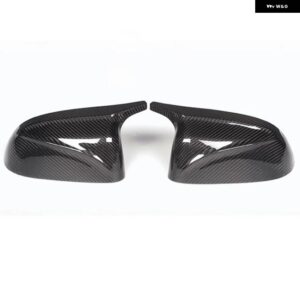 BMW カーボン/ABS バックミラー カバー X3 G01 X4 G02 X5 G05 X6 G06 X7 G07 2018-2022 M スタイル ABS グロスブラック - Carbon Fiber