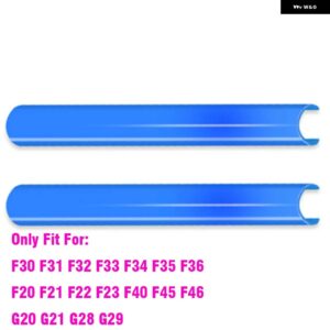 BMW M スポーツスタイルフロントグリル トリムストリップカバー フレーム ステッカー F30 F10 F20 F11 F31 F07 F32 F33 F34 F36 G30 F48 G20 G01 G05 - A Blue