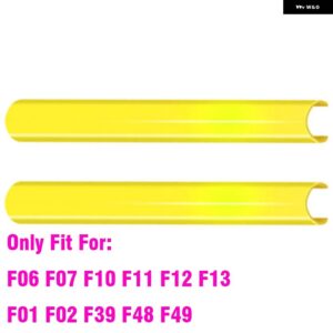 BMW M スポーツスタイルフロントグリル トリムストリップカバー フレーム ステッカー F30 F10 F20 F11 F31 F07 F32 F33 F34 F36 G30 F48 G20 G01 G05 - C Yellow