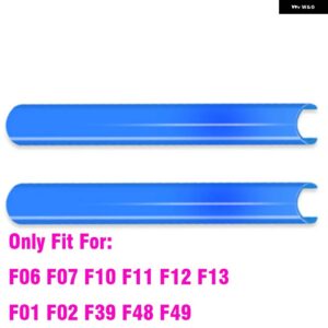 BMW M スポーツスタイルフロントグリル トリムストリップカバー フレーム ステッカー F30 F10 F20 F11 F31 F07 F32 F33 F34 F36 G30 F48 G20 G01 G05 - C Blue