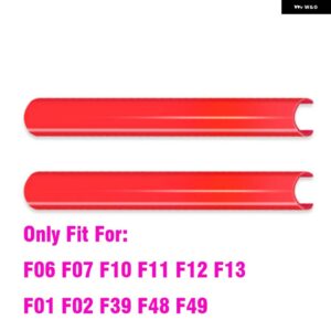 BMW M スポーツスタイルフロントグリル トリムストリップカバー フレーム ステッカー F30 F10 F20 F11 F31 F07 F32 F33 F34 F36 G30 F48 G20 G01 G05 - C Red