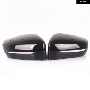 BMW LHD カーボンサイドバックミラー カバー 3 5 7 G10 G20 G21 330I 330D 340I G30 G31 530D 530I 520D 525I G32 2019 2020 - black