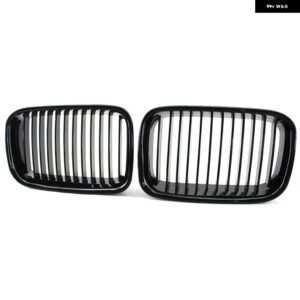 BMW 黒グリル ABS フロント交換フードキドニーグリル E36 1994 1995 1996 318I 323I 325I 320I 328I M3 - Gloss Black