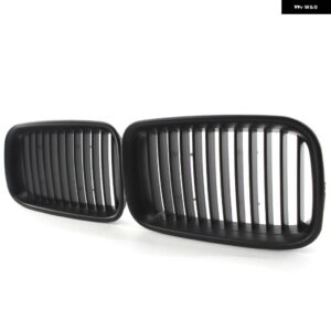 BMW 黒グリル ABS フロント交換フードキドニーグリル E36 1994 1995 1996 318I 323I 325I 320I 328I M3 - Matte Black