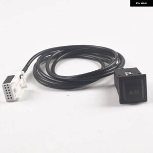 アウディ USB オーディオケーブル アダプタ ー CD プレーヤー ラジオ ワイヤーケーブル VW ゴルフ パサート ポロ GTI ティグアン シュコダ用 - White