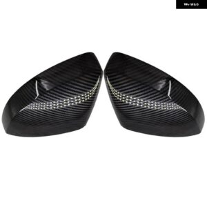 アウディ バックミラー カバー サイドミラー キャップカバー カーボン ABS A3 8V S3 RS3 2014-2020 - Carbon Fiber