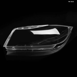 BMW フロント ヘッドライト レンズカバー キセノン E90 3 2005 2006 2007 2008 ガラス自動シェル ヘッドランプ ランプシェード クリア - Left