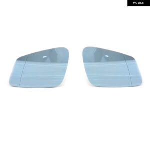 BMW サイドバックミラー 加熱ミラー ガラス 5 6 7シリーズ F01 F02 F03 F04 F10 F20 2013-2017 F07 GT F12 - a pair-Blue