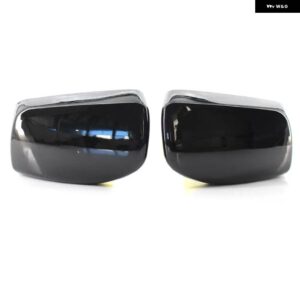 BMW カーボン明黒サイドバックミラー カバー 5シリーズ E60 E61 525I 528I 528XI 530I 530D - black