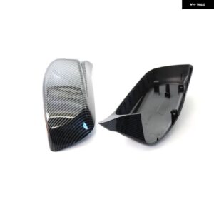 BMW カーボン明黒サイドバックミラー カバー 5シリーズ E60 E61 525I 528I 528XI 530I 530D - carbon fiber-horns